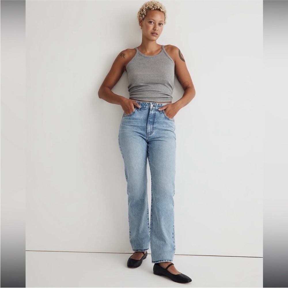 Madewell Curvy 90s Straight Jeans